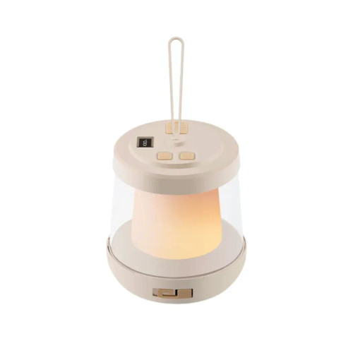 ریسه و چراغ کمپینگ Green Lion Lumex LED با ریسه 10 متری و نور RGB – رنگ بژ