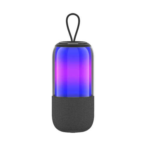 اسپیکر بلوتوثی قابل حمل Green Lion Palma 2 RGB با نورپردازی RGB و ضدآب IPX7 – رنگ مشکی