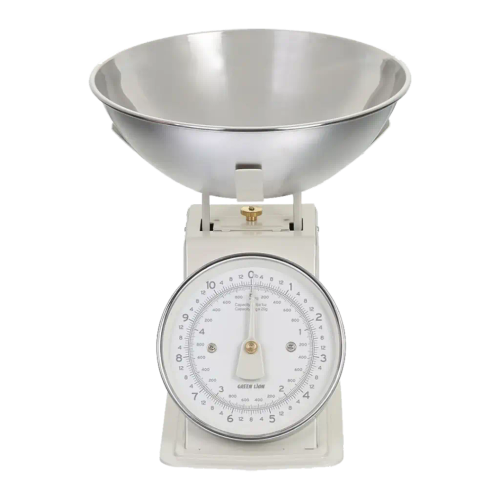ترازوی آشپزخانه وینتیج گرین لاین – رنگ کرم (Green Lion Vintage Kitchen Scale - Cream)