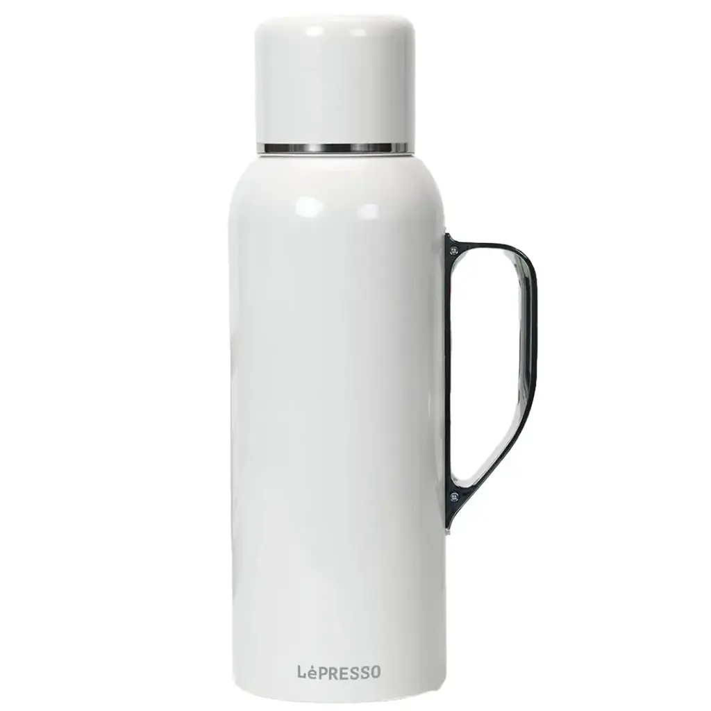 قمقمه /فلاسک  استیل عایق دوجداره LePresso ThermoSense ظرفیت 850 میلی‌لیتر