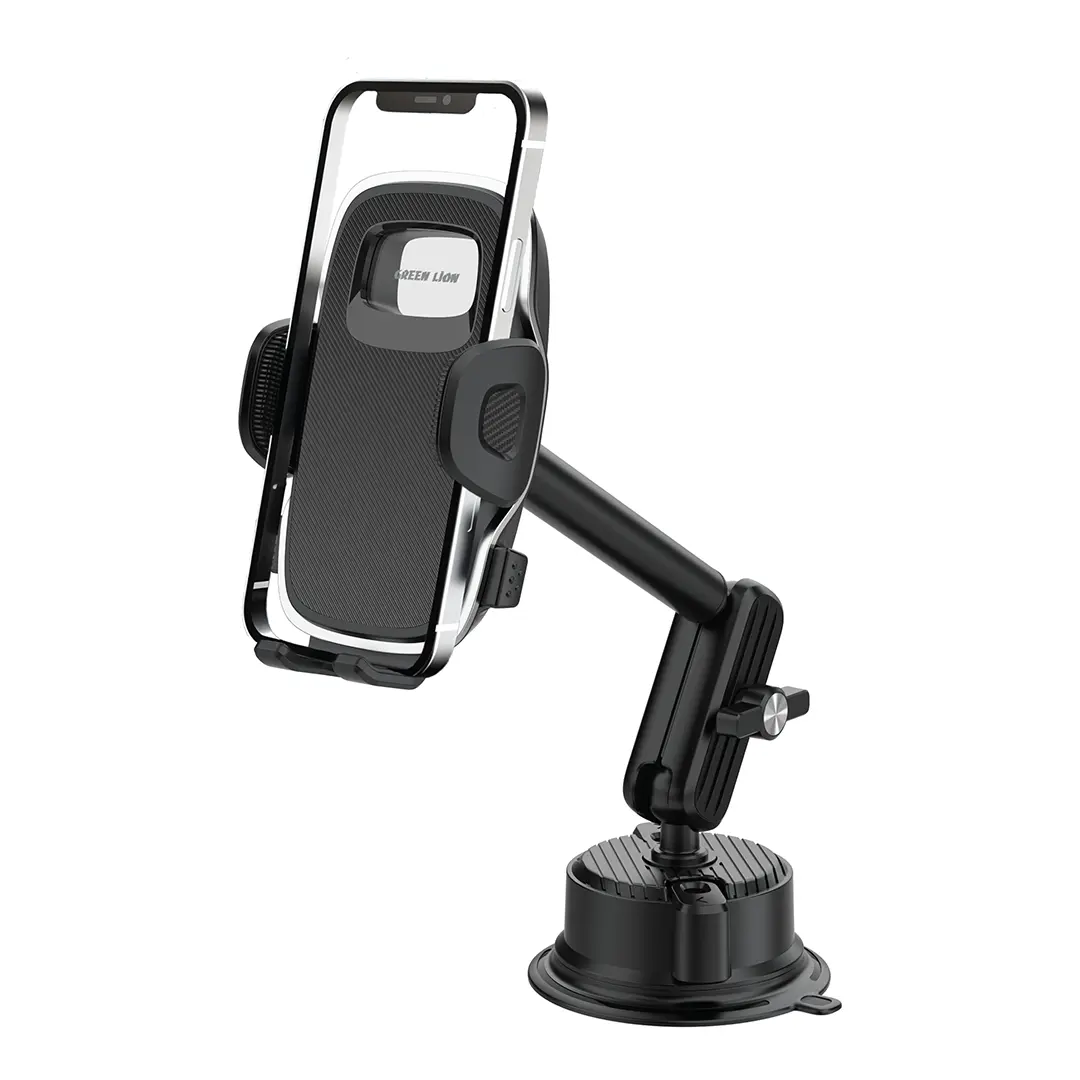 خرید هولدر مکنده موبایل Green Lion GX-38 - چرخش ۳۶۰ درجه و تنظیم سه‌محوره