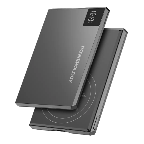 خرید پاوربانک پاورولوژی Tender 5000 MagSafe با شارژ بیسیم