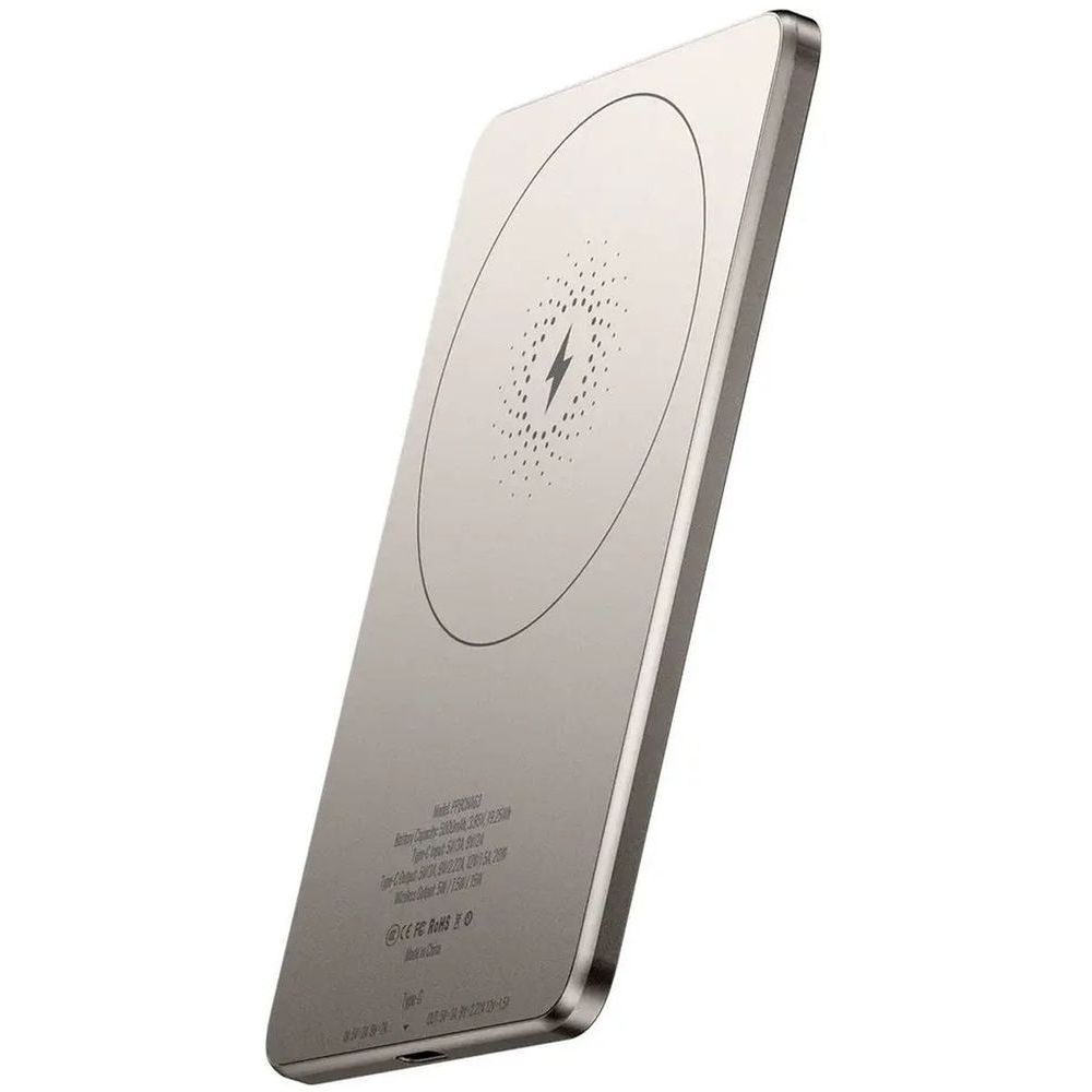 پاوربانک مغناطیسی Powerology Ultra-Thin MagSafe 5000mAh