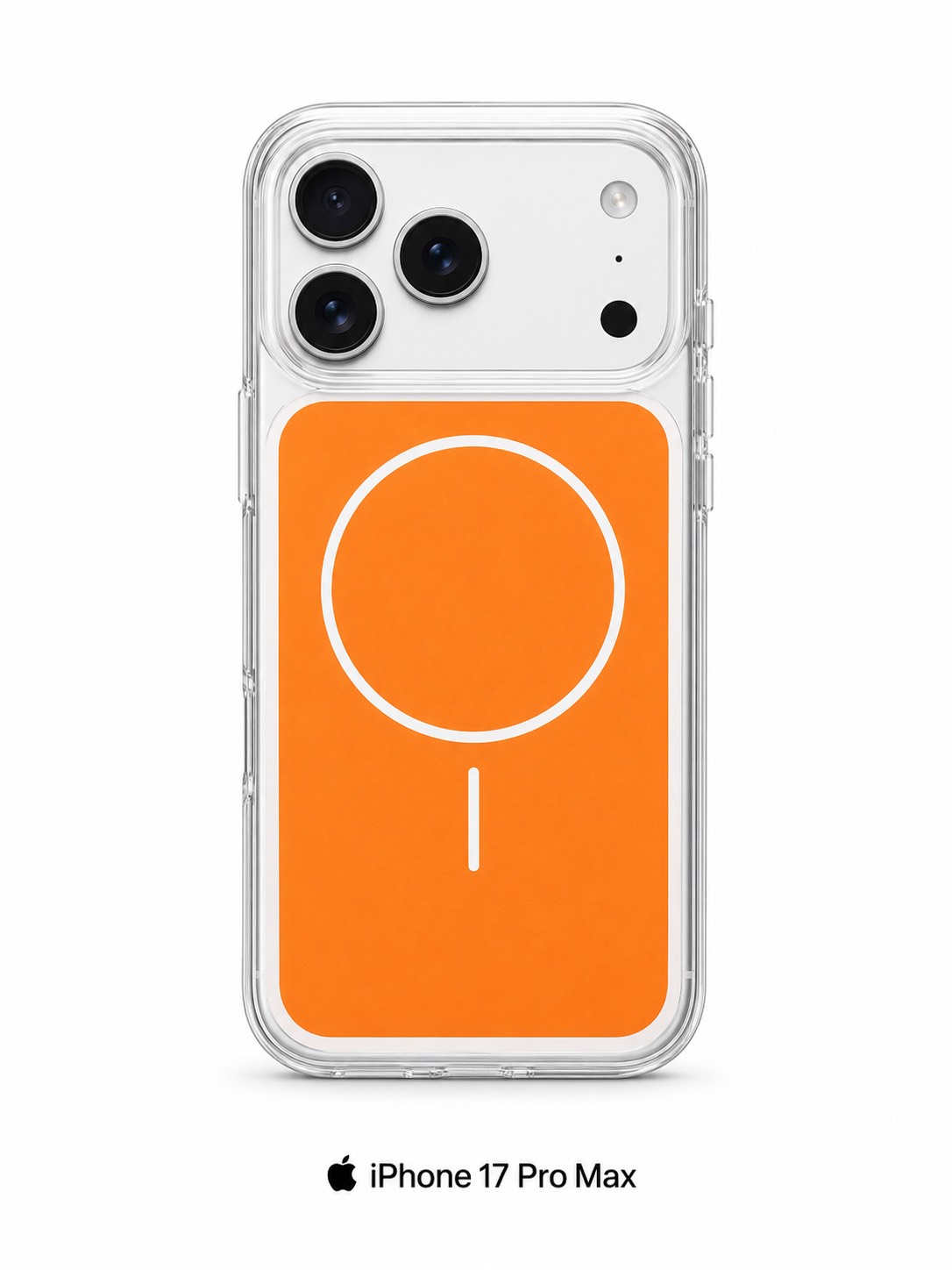 کاور مگ سیف دار دور شفاف Ip17 ProMax