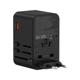 شارژر یونیورسال Powerology GaN 75W | سه پورت USB-C و شارژ سریع