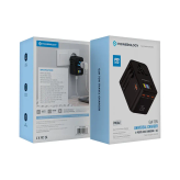شارژر یونیورسال Powerology GaN 75W | سه پورت USB-C و شارژ سریع