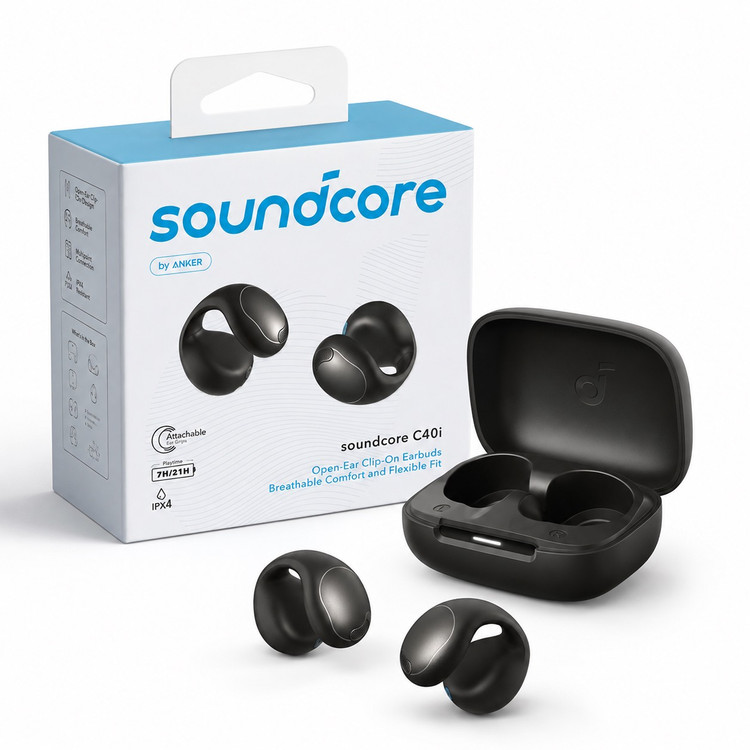 هندزفری بیسیم Soundcore C40i مدل Open-Ear | بلوتوث 5.4 و شارژ سریع
