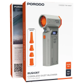 دمنده هوای شارژی Porodo Rushjet با سرعت توربو – طلایی/نارنجی