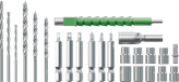 دریل چکشی شارژی Green Lion GD-16 Pro Drive با ۲ باتری ۲۱ ولت ۳ آمپرساعت – سبز