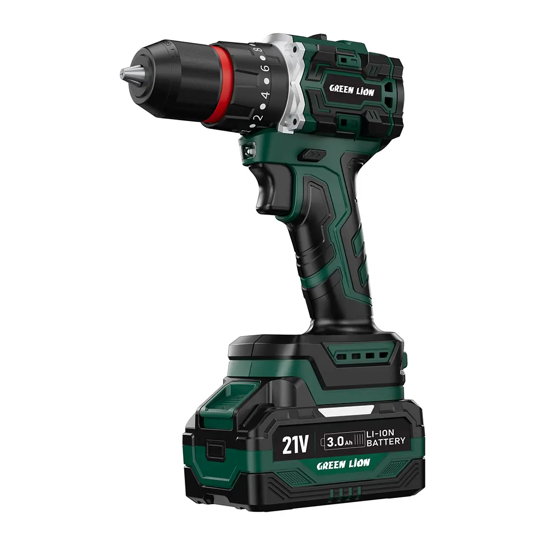 دریل چکشی شارژی Green Lion GD-12 Edge Pro – سبز