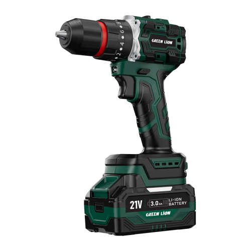 دریل چکشی شارژی Green Lion GD-12 Edge Pro – سبز