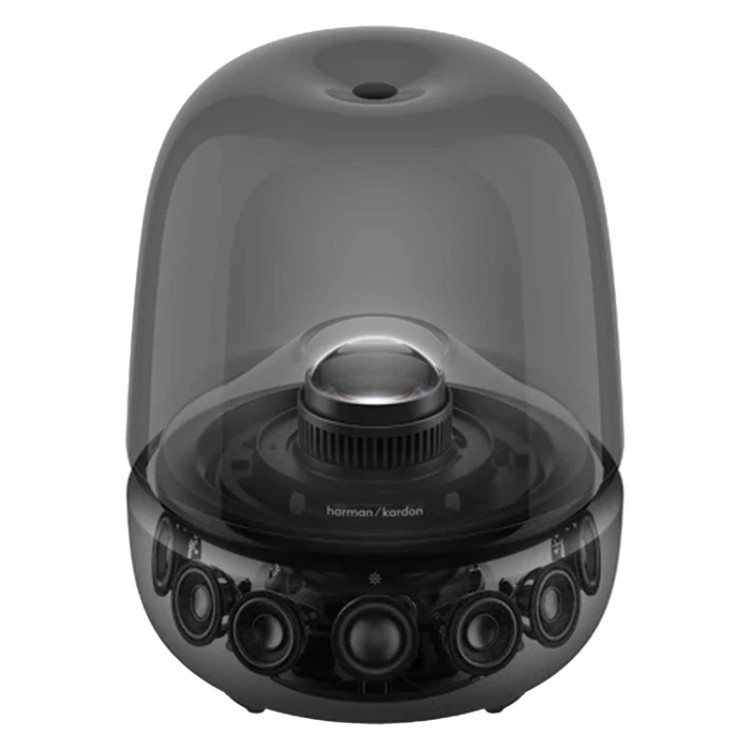 اسپیکر بلوتوثی هارمن کاردن مدل Aura Studio 5، با توان خروجی 160 وات، دارای نور RGB و سابووفر 143 میلیمتری، قابل حمل