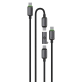کابل شارژ دوگانه USB-C پاورولوژی Argos | طول 3 متر