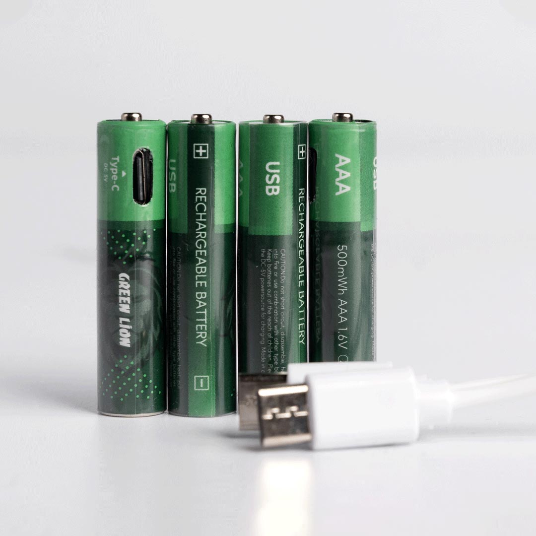 باتری شارژی AAA گرین لاین 1.6 ولت مدل Alkaline – بسته 4 عددی