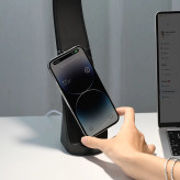 چراغ مطالعه LED گرین لاین مدل Mag LED Desk Lamp با شارژر بیسیم MagSafe – مشکی