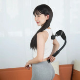 ماساژور تفنگی عمیق پورودو لایفاستایل مدل U-Shaped Handle با 4 سری – مشکی