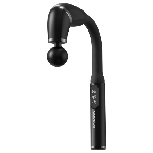 ماساژور تفنگی عمیق پورودو لایفاستایل مدل U-Shaped Handle با 4 سری – مشکی
