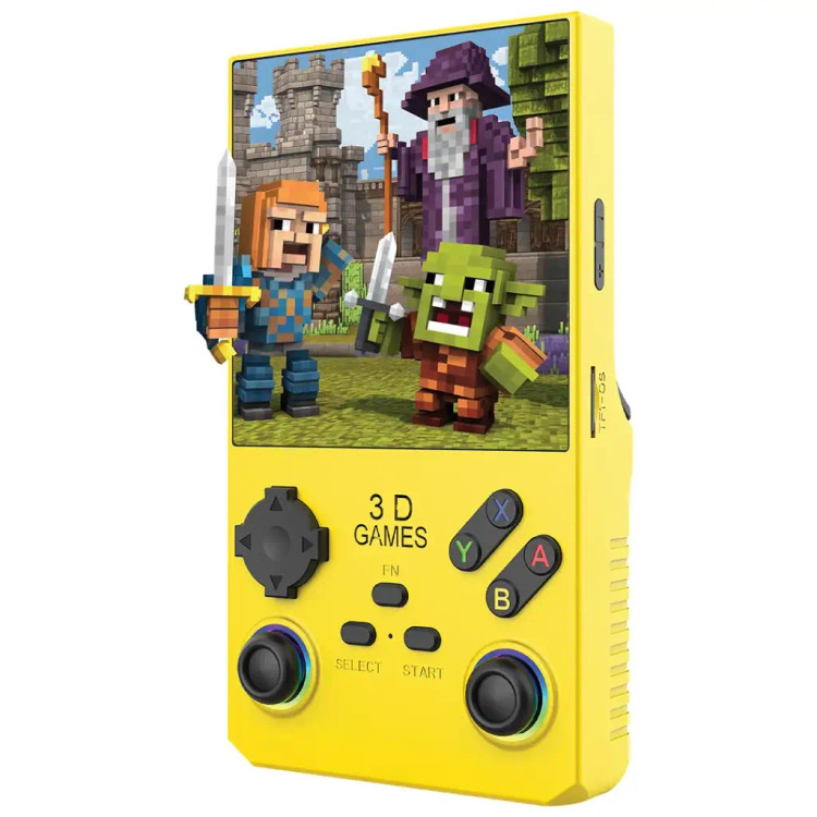 کنسول بازی دستی پورودو گیمینگ مدل Retro با نمایشگر 4 اینچی مربعی – 4000mAh