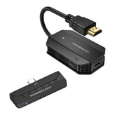 مبدل بیسیم HDMI به Type-C پاورولوژی | انتقال تصویر و صدا تا 50 متر