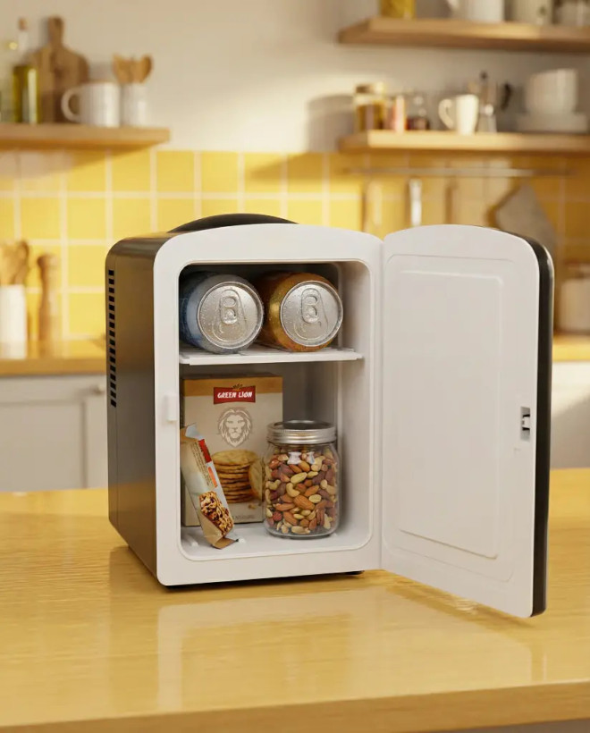 مینی یخچال گرین لاین GMF-75 – مشکی