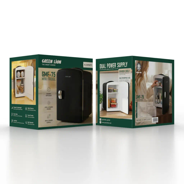 مینی یخچال گرین لاین GMF-75 – مشکی